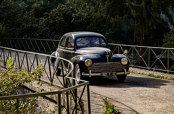 Monsieur Spade Vintage Car Scene, TV Show, Monsieur Spade HD wallpaper