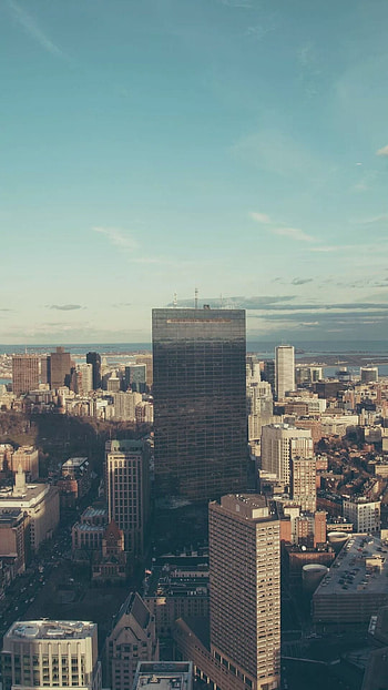 Boston Skyline, Travels, Boston cityscape, Iconic landmarks HD phone wallpaper