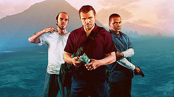Gta V Trevor Franklin Michael , gta-v, gta-5, games HD wallpaper