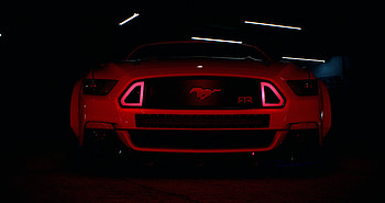 Headlight, Need for speed, ford mustang HD wallpaper