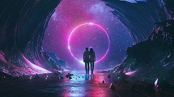 Surreal, Love Couples HD wallpaper