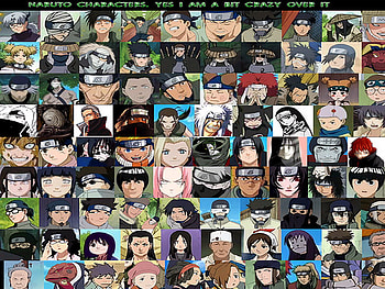 Naruto Cast, naruto, all, character HD wallpaper