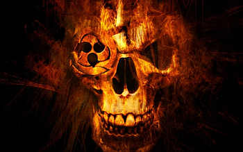 Art, Fire, Death HD wallpaper