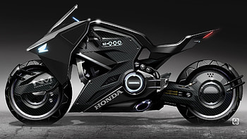 2017 Honda NM4 Vultus Special In Ghost In The Shell, ghost-in-the-shell, honda, bikes, concept-bikes HD wallpaper