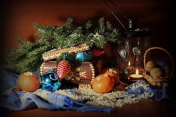 Christmas-Decoration, Decoration, Still, life, Christmas HD wallpaper