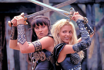Xena and Callisto, Xena: Warrior Princess HD wallpaper
