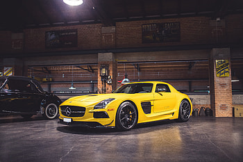 Mercedes-Benz SLS AMG, car HD wallpaper