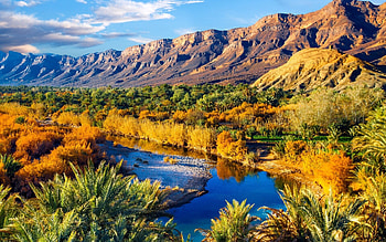 Draa River, Morocco HD wallpaper