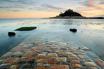 Nature, Stones, Lock, Road, Island, Surf HD wallpaper