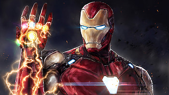 Nano Gauntlet, Iron Man HD wallpaper