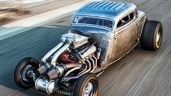 1934 Ford Twin-Turbo Big-Block Coupe, Big Block, Coupe, muscle car, 1934, Twin Turbo, Ford HD wallpaper