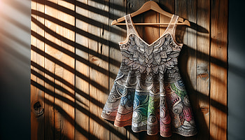 Elegant Sundress in Stunning Ultra, Sundress, dress, fashion, artistic, wooden HD wallpaper