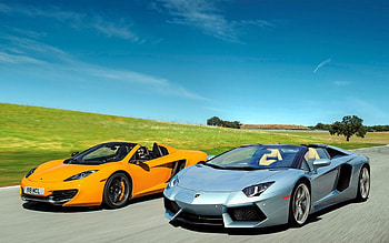 Lamborghini, Mclaren, Cars, Mp4-12C Spider, Jootix HD wallpaper