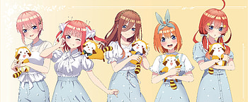 The Quintessential Quintuplets in : Ichika, Nino, Yotsuba & Miku, Ichika Nakano, Nino Nakano, Yotsuba Nakano, Miku Nakano, Itsuki Nakano, Anime, The Quintessential Quintuplets HD wallpaper