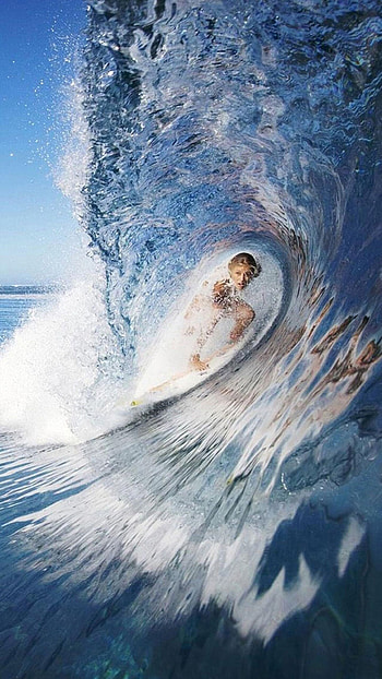 Girl Surfing, Mobile Backgrounds HD phone wallpaper