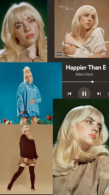 Billie Eilish, Happier Than ever HD phone wallpaper