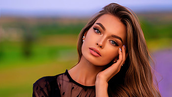 Beautiful Girl Blonde Hairs Looking At Viewer, blonde, girls, model HD wallpaper