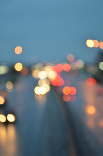 Lights, Glare, Miscellanea, Miscellaneous, Blur, Smooth, Evening HD phone wallpaper