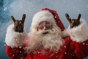Cool Santa Claus , santa-claus, christmas, celebrations HD wallpaper