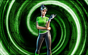 Par Patroller, green grunge background, Fortnite, vortex, Fortnite characters, Par Patroller Skin, Fortnite Battle Royale, Par Patroller Fortnite HD wallpaper
