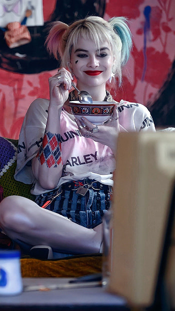 Harley Quinn, margot robbie HD phone wallpaper
