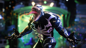 Venom Marvels Spider Man 2 Game, marvels-spider-man-2, spider-man-2, venom, superheroes, ps5-games, ps-games, 2023-games, games HD wallpaper