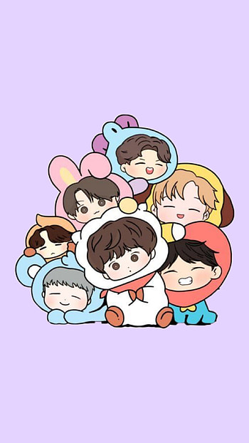 BTS, Cute, BT21 HD phone wallpaper