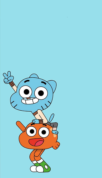 Gumball and Darwin Watterson - The Amazing World of Gumball Background, TV Show HD phone wallpaper