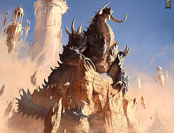 Abraxas the Stone Dragon, fantasy, dragon HD wallpaper
