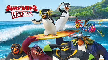 surfer, furry (anthropomorphic), penguin, movie HD wallpaper