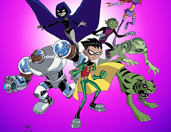 The Teen Titans minus One, minus, titans, one, teen HD wallpaper