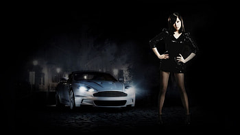 SNSD, babe, music, car HD wallpaper