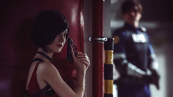 Ada Wong And Leon Cosplay, ada-wong, leon-kennedy, resident-evil-2, games, 2019-games, cosplay, deviantart HD wallpaper