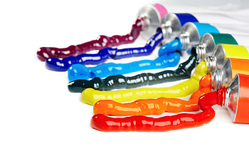 colorful_oil_paints, colorful, paints, of, tubes, oil HD wallpaper