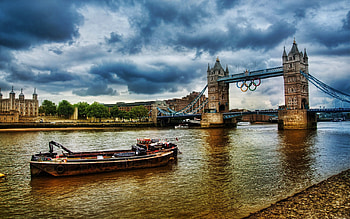 Landscape, Rivers, Bridges, Architecture, London HD wallpaper