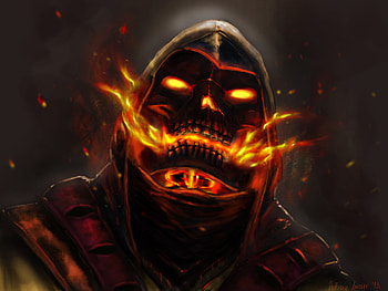 Scorpion Mortal Kombat X, mortal-kombat, games, pc-games, xbox-games, ps-games, scorpion, deviantart HD wallpaper