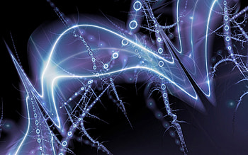 Silicon crystal . jpg, silicon, glows, neon, abstract HD wallpaper