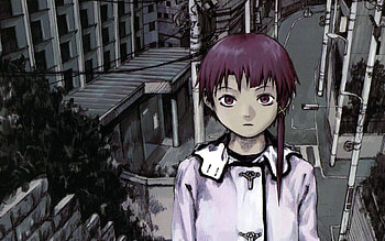 Serial Experiments Lain, Unique , Distinctive art style, Visual storytelling HD wallpaper