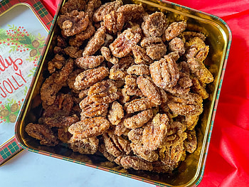 Christmas delicacy, Candied nuts, Festive treat, Veggie lovers HD wallpaper