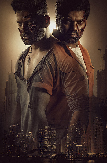 Enemy, fashion design, flash graphy, TAMIL movie, Aarya, Vishal HD phone wallpaper