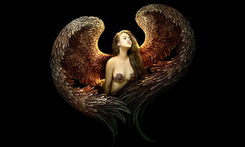 Beautiful Angel Model, brunette, angel, enchanting, Sexy, Model, ethereal, lovely, stunning, unearthly HD wallpaper