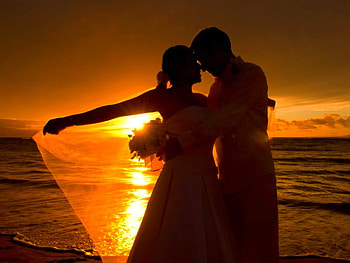 Love on Beach, cool HD wallpaper