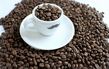 Food, Coffee, Cup, Coffee Beans HD wallpaper
