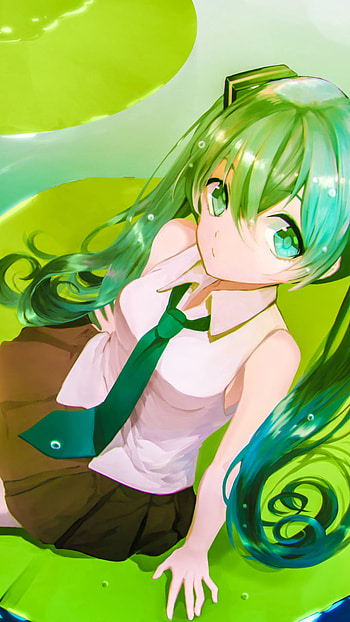 Hatsune Miku, Anime, Vocaloid HD phone wallpaper