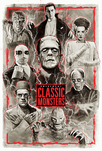 Universal Monsters, Posterspy HD phone wallpaper
