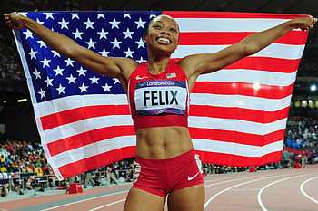 Olympics Games 2012, Allyson Felix HD wallpaper