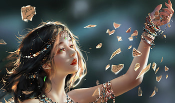 The Letter, fantasy-girls, artist, artwork, digital-art, artstation HD wallpaper