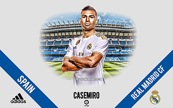 Casemiro, santiago bernabeu, real madrid HD wallpaper