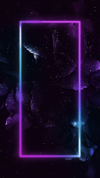 Lock screen, atmosphere, blue, purple, rectangle, space HD phone wallpaper