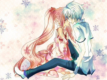 Anime, Girls, Men, Love HD wallpaper